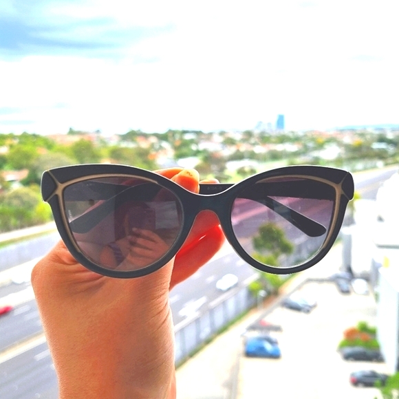 Bvlgari Cat Eye Sunglasses with Swarovski Crystals - Picture 2 of 9